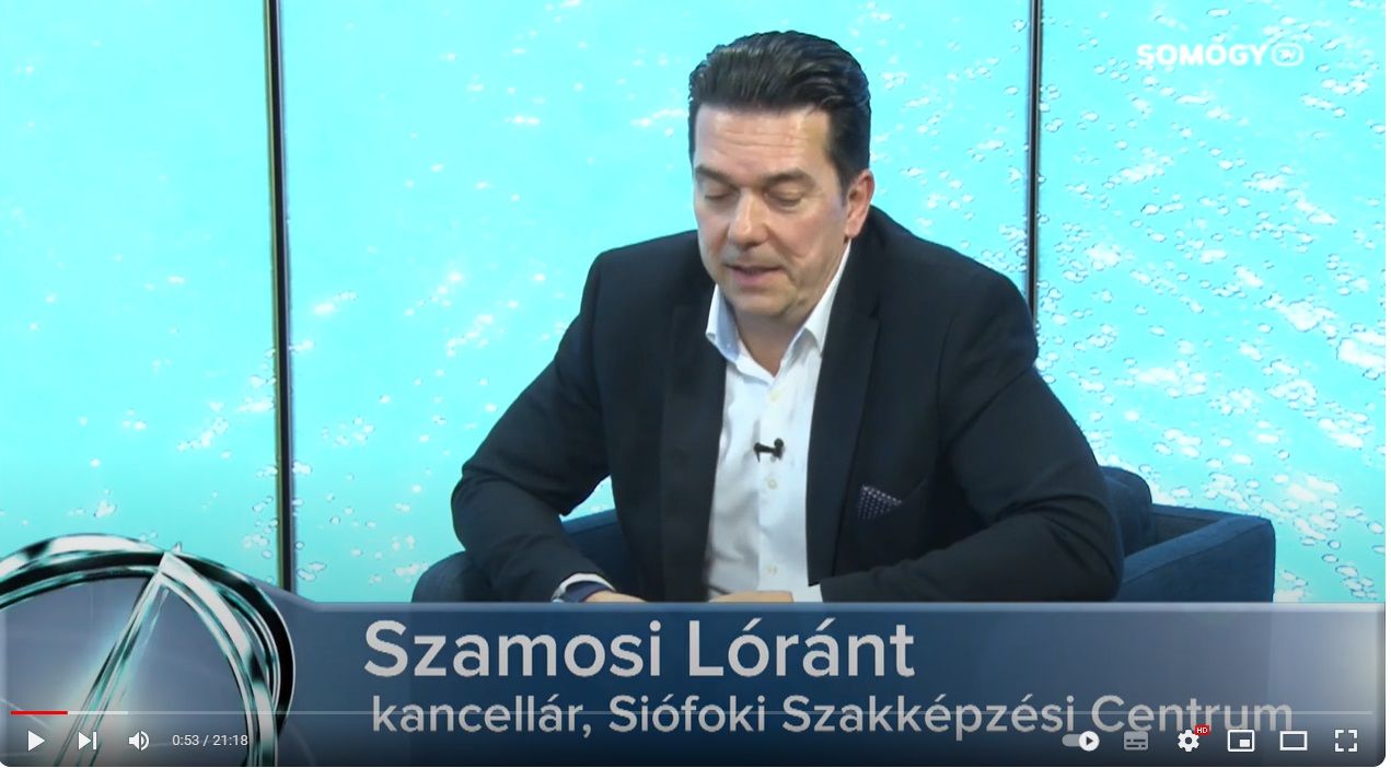 Somogy TV Aktuális: interjú Szamosi Lóránt kancellárral
