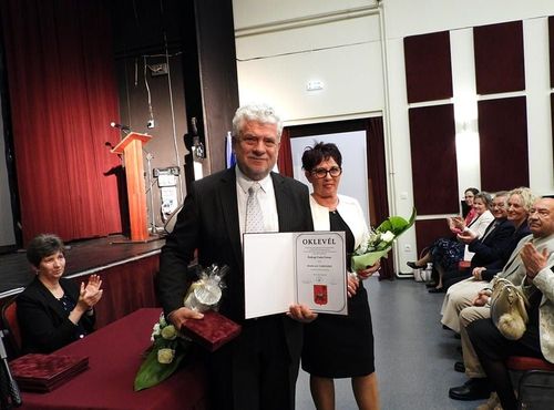 Marcali Városért kitüntetést kapott Bodrogi Csaba főigazgató-helyettes