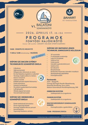 VI. Balatoni Szakmakikötő - Fonyódi program