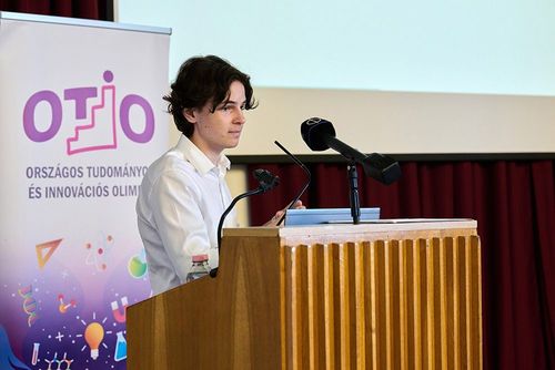 Mathiászos tanuló a Fiatal Tudósok Európai Versenyén
