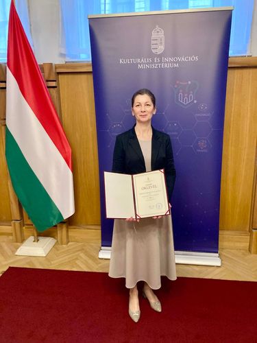 Miniszteri elismerésben részesült Szűcsné Szabó Lívia